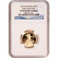 Certified Proof American Gold Eagle $10 2014-W PF70 NGC Early Release