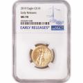 Certified American $10 Gold Eagle 2019 MS70 NGC Early Releases