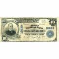 1902 $10 National Banknote Springfield TN Charter #12639 VG