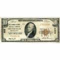 1929 $10 National Bank Note Pittsburgh PA Charter# 685 VG