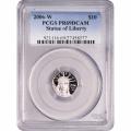 Certified Platinum American Eagle Proof 2006-W Tenth Ounce PF69 PCGS