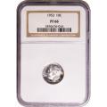 Certified Roosevelt Dime 1953 PF66 NGC