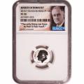 Certified Roosevelt Dime 2015-P Silver Reverse Proof PF70 NGC