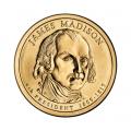 Presidential Dollars James Madison 2007-P 25 pcs (Roll)