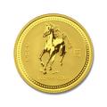 2002 Australia 1 oz Gold Lunar Horse