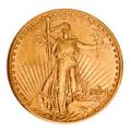 Early Gold Bullion $20 Saint Gaudens Extra Fine