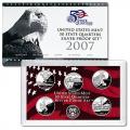 US Proof Set 2007 5pc Silver (Quarters Only)