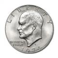 Eisenhower Dollar 1974-S Silver BU