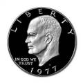 Eisenhower Dollar 1977-S Clad Proof