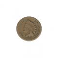 Indian Head Cent 1860 Round Bust G-VG