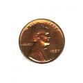 Proof Lincoln Cent 1957