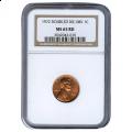 Certified Lincoln Cent 1972 MS65 RD NGC Double-Die Obverse