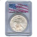 Certified Silver Eagle WTC Ground Zero Recovery 2001 MS69 PCGS