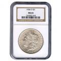 Certified Morgan Silver Dollar 1904-O MS65 NGC