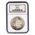 Certified Morgan Silver Dollar 1880-S MS65 NGC