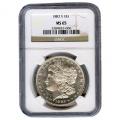Certified Morgan Silver Dollar 1882-S MS65 NGC