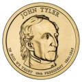Presidential Dollars John Tyler 2009-P 25 pcs (Roll)