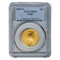 Certified American $25 Gold Eagle 2008-W MS69 PCGS