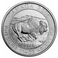 2015 Canadian Silver $8 Bison 1.25 Ounces