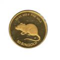 Singapore Gold Half Ounce 1984 Rat