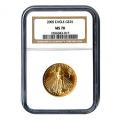 Certified American $25 Gold Eagle 2005 MS70 NGC