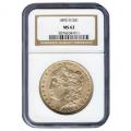 Certified Morgan Silver Dollar 1892-O MS62 NGC