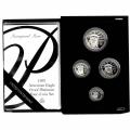 Platinum American Eagle Proof 1997 Four Piece Set with Box