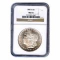Certified Morgan Silver Dollar 1880-S MS64 NGC