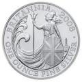 2008 1 oz Uncirculated Silver Britannia 1 oz 2008