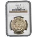 Certified Morgan Silver Dollar 1882-CC MS65 NGC