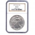 Certified Uncirculated Silver Eagle 1998 MS69
