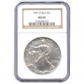 Certified Uncirculated Silver Eagle 1997 MS69