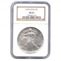 Certified Uncirculated Silver Eagle 1994 MS69