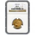 Certified US Gold $5 Indian MS63 (Dates Our Choice) PCGS or NGC