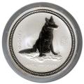 2006 Australia 10 oz Silver Lunar Dog