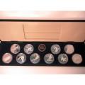 Canada 1988 Silver Olympic 10 pc. Set