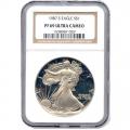 Certified Proof Silver Eagle PF69 1987