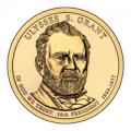 Presidential Dollars Ulysses S Grant  2011-P 25 pcs (Roll)