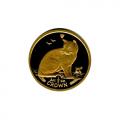 Isle of Man Gold Cat Fifth Ounce 1990