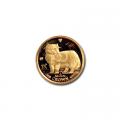 Isle of Man Gold Cat 25th Ounce 1989