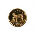 Isle of Man Gold Cat Tenth Ounce 2002
