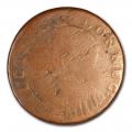 Colonial Connecticut Half Penny 1785 G/VG