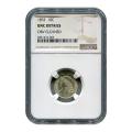 Certified Capped Bust Dime 1832 Unc Details "Obv Cleaned" NGC