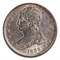 Bust Half Dollar Almost Uncirculated 1838