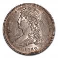 Bust Half Dollar Almost Uncirculated 1839 large letters