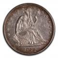 Seated Liberty Half Dollar Almost Uncirculated 1844