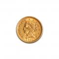 $2.5 Gold Liberty 1851 AU