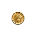 $1 Gold Liberty 1852-O AU