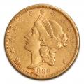 $20 Gold Liberty 1866-S XF