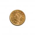 $2.5 Gold Liberty 1879 Almost Uncirculated